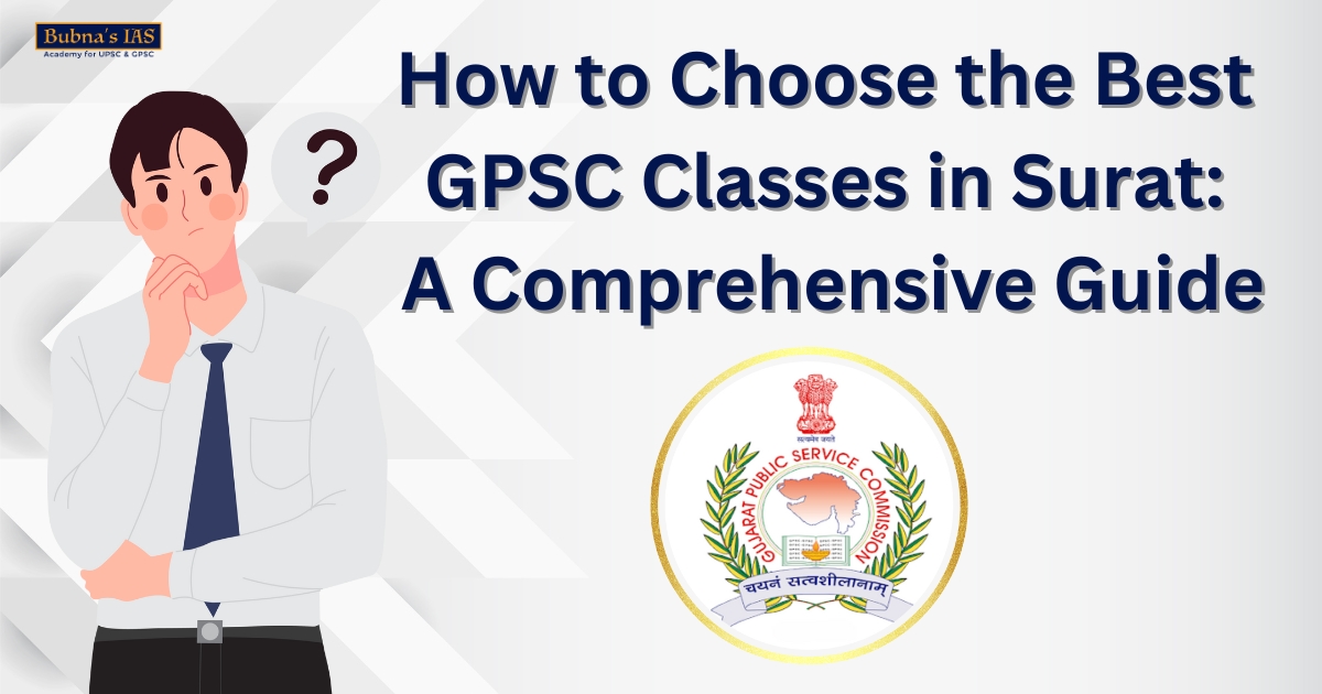 Best GPSC Classes in Surat