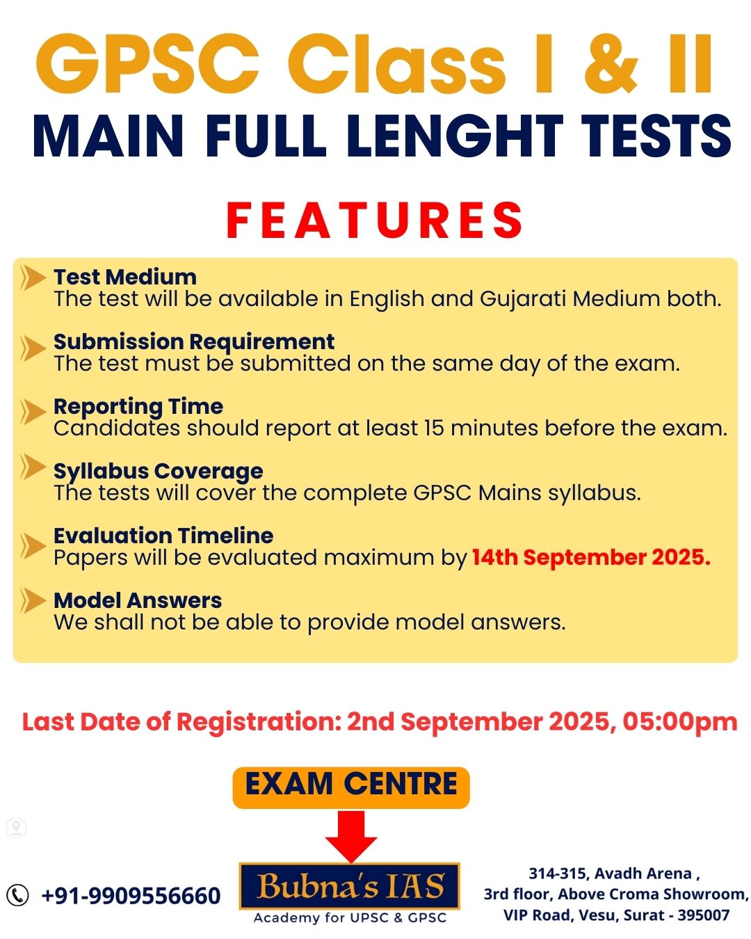 GPSC Mains-2025-bubnasias-surat