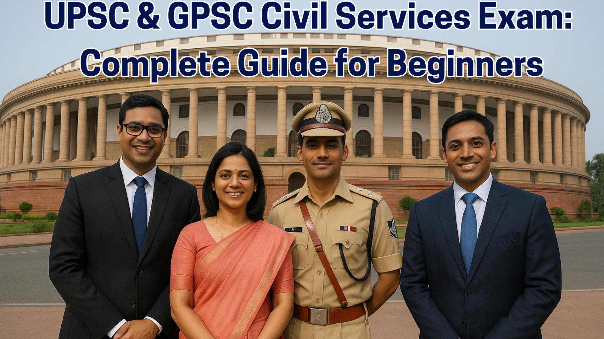UPSC & GPSC Civil Services Exam Guide 2025 – BUBNA’s IAS Academy, Surat