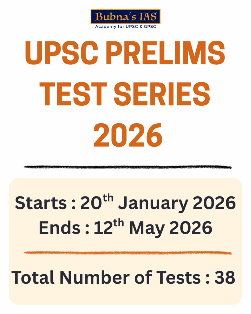 UPSC 2026 test series in India with expert mentors and complete preparation roadmap