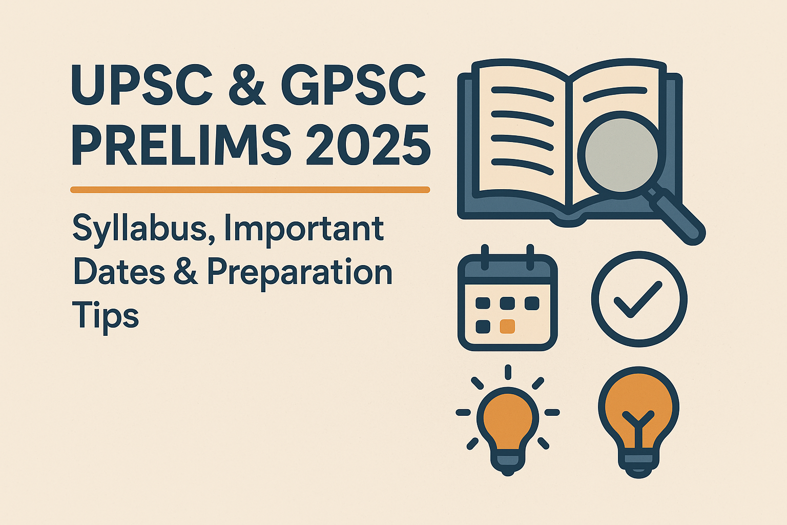 UPSC & GPSC Prelims 2025 Guide – BUBNA’s IAS Academy, Surat